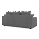 Canapé droit convertible coffre ENVY velours côtelé avec coffre