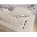 Dwustronna kanapa narożna z funkcją spania i pojemnikiem na pościel NIHAD