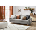 Canapé droit convertible coffre LYSE