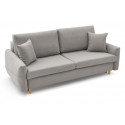 Canapé droit convertible coffre LYSE
