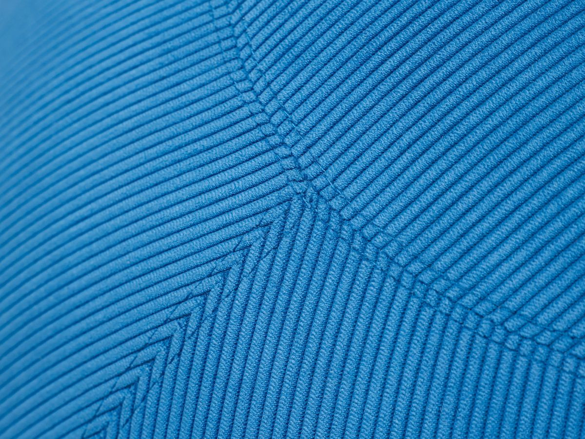 Siège Ballon BLOON tissu velours côtelé Bleu Marine