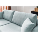 Canapé droit convertible coffre LYSE