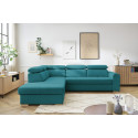 Canapé d'angle convertible coffre ARMAND