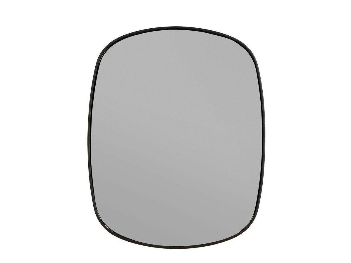 Miroir ovale GAEL Acier noir