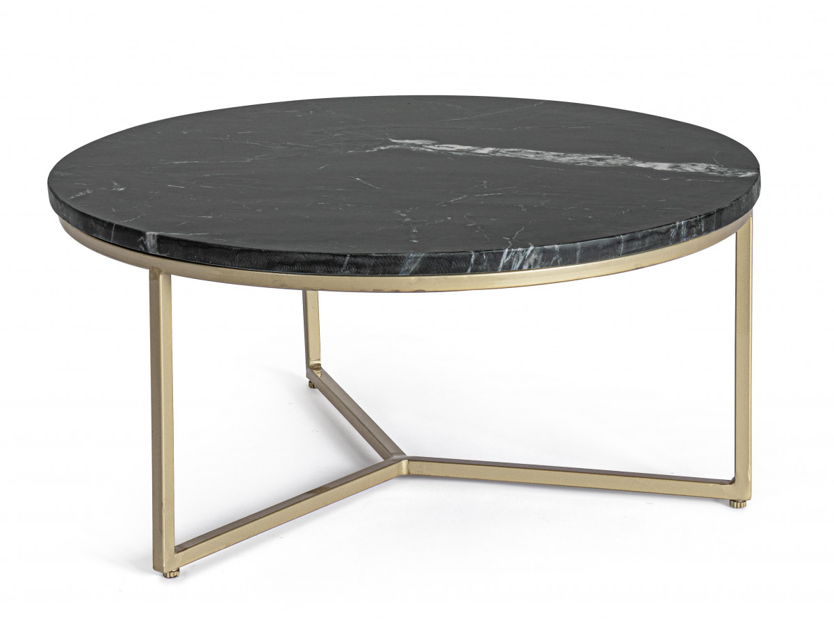 Table basse 65 cm GREVIN Marbre noir