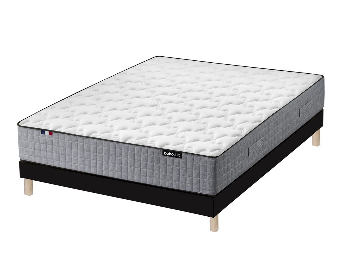 Ensemble matelas 26 cm + sommier KIT ZOE