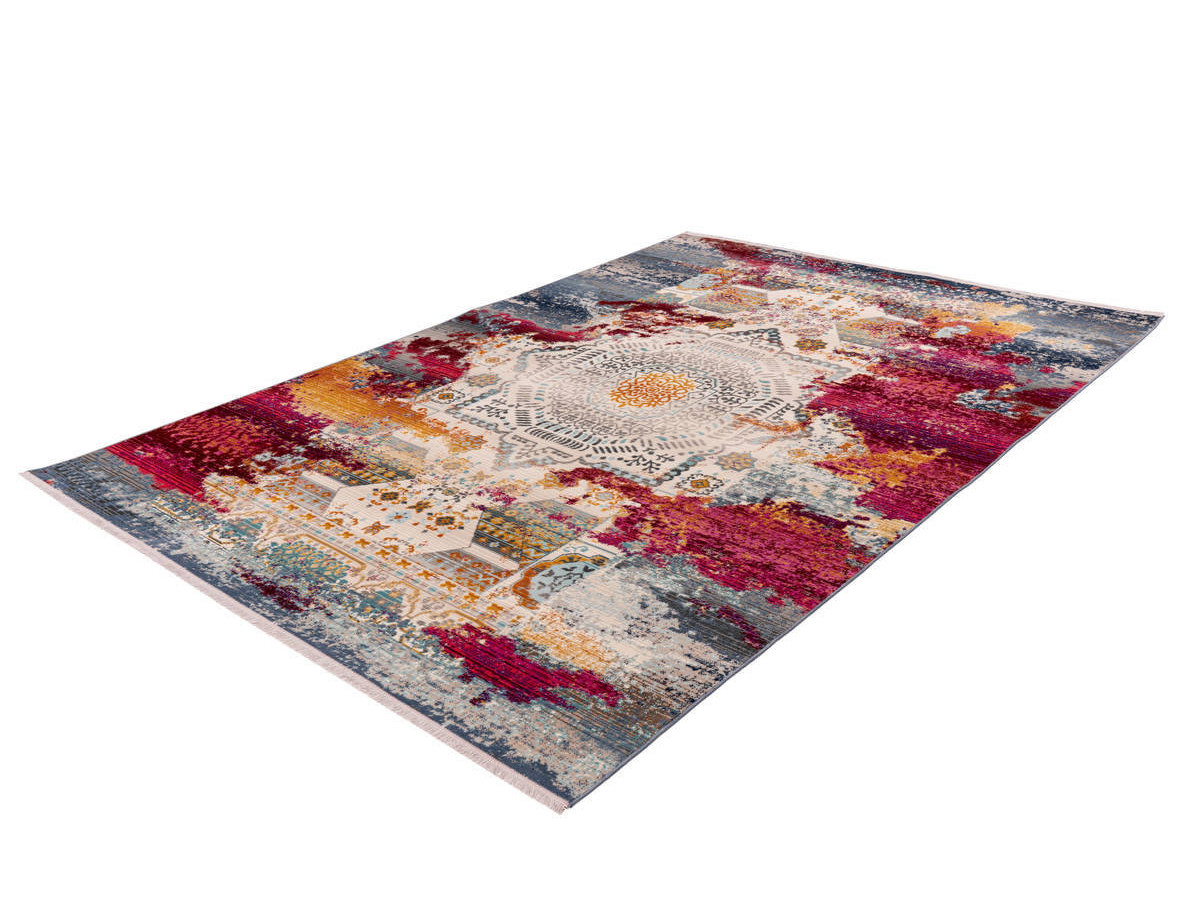 Tapis VIKI Multicolor / Rouge 80cm x 150cm2