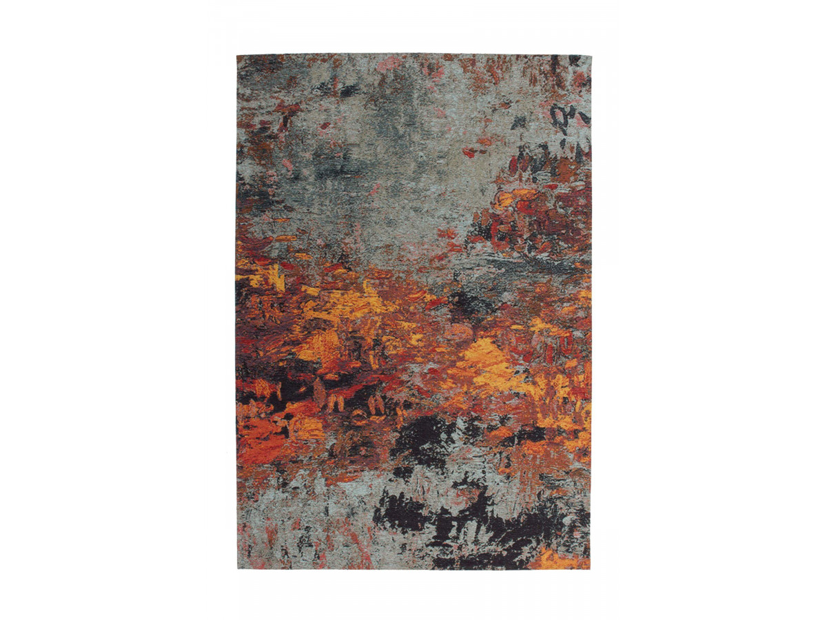 Tapis SALOMA Multicolor/ Gris/ Jaune 75cm x 150cm