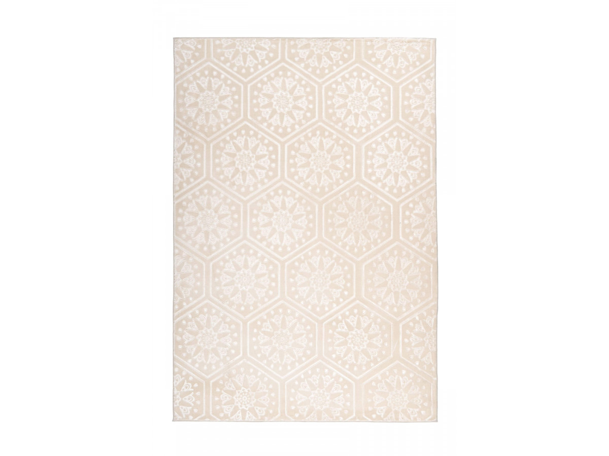 Tapis FLORETTA Crème 200cm x 290cm