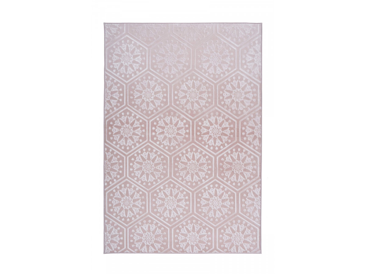 Tapis FLORETTA Rose 120cm x 180cm