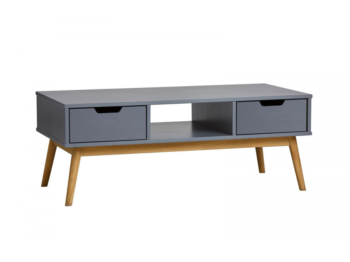 meuble tele bois et gris