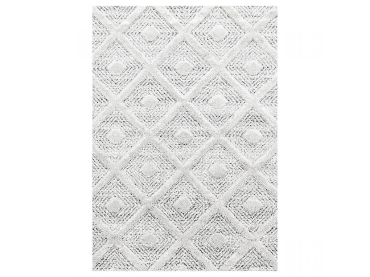 Tapis poils courts LENIO motif graphique